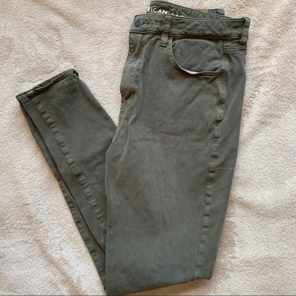 American Eagle:Super Hi-Rise Jeggings Size:12 Long